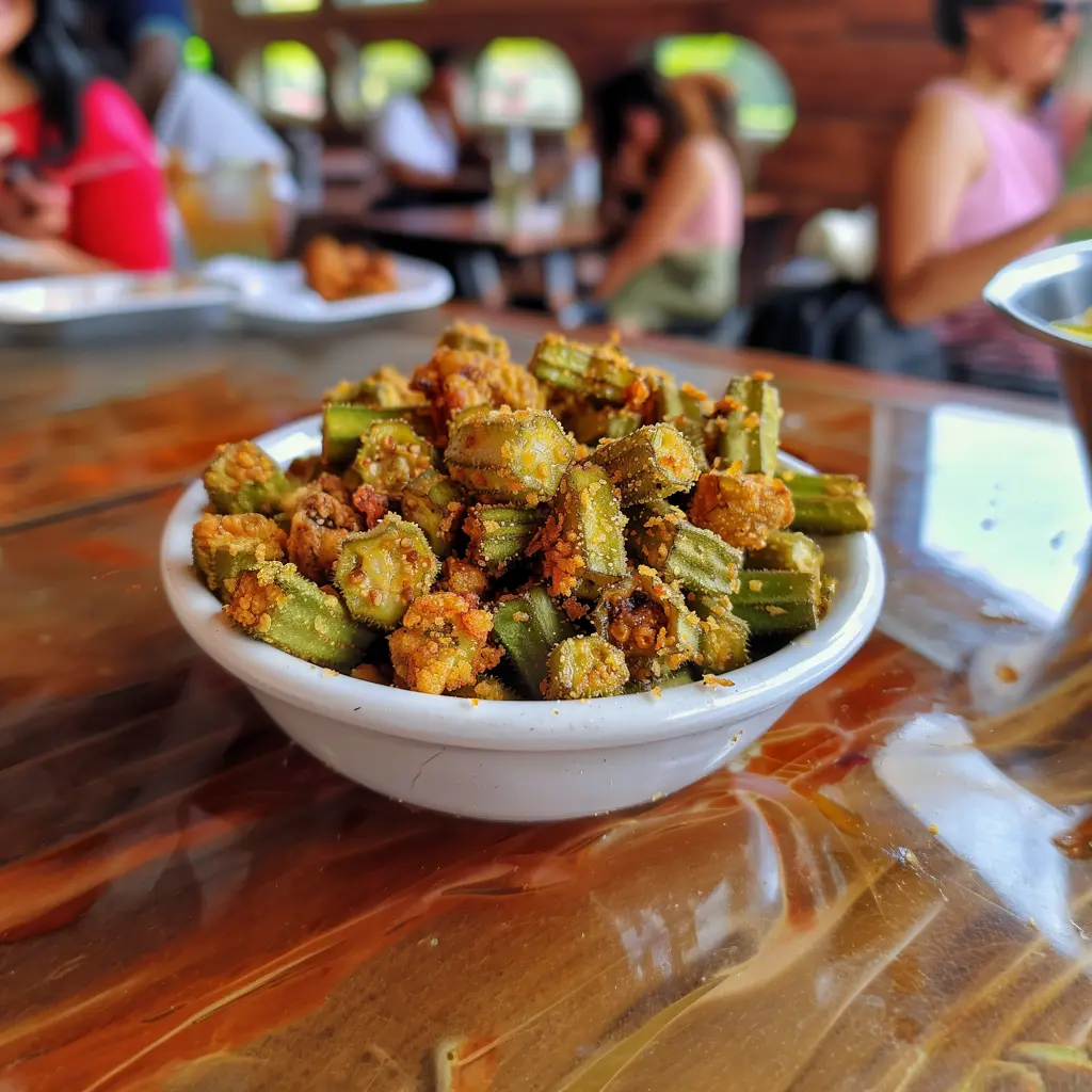 How to Make Healthy Fried Okra Without Harmful Oils or Methods