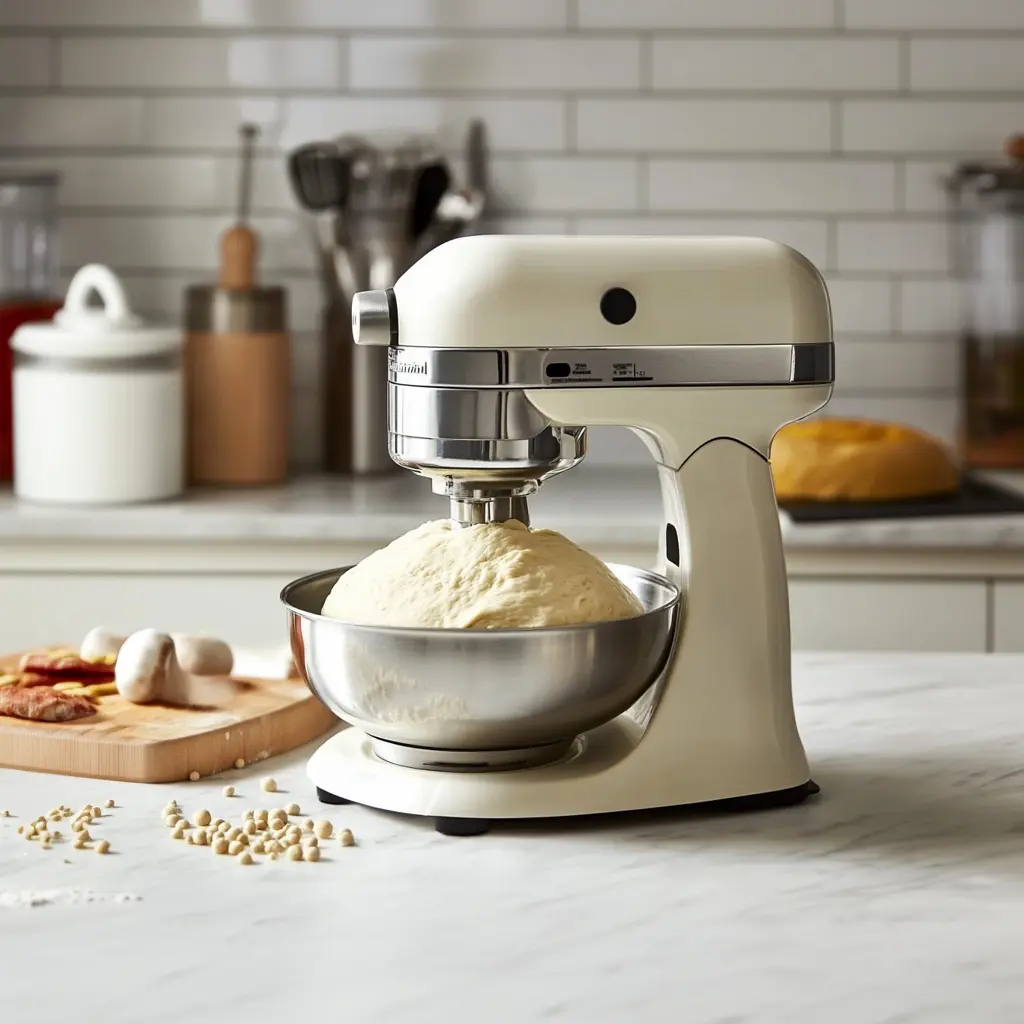 How to Use a KitchenAid Mixer to Make Pizza Dough