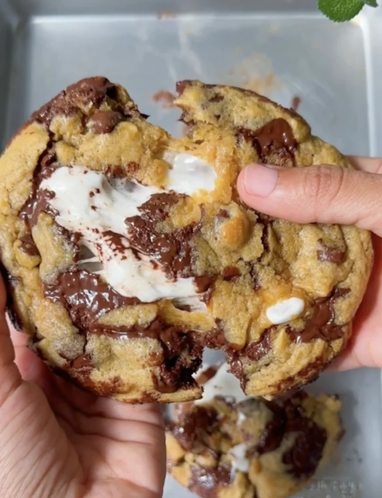 S’mores Cookie Recipe TikTok