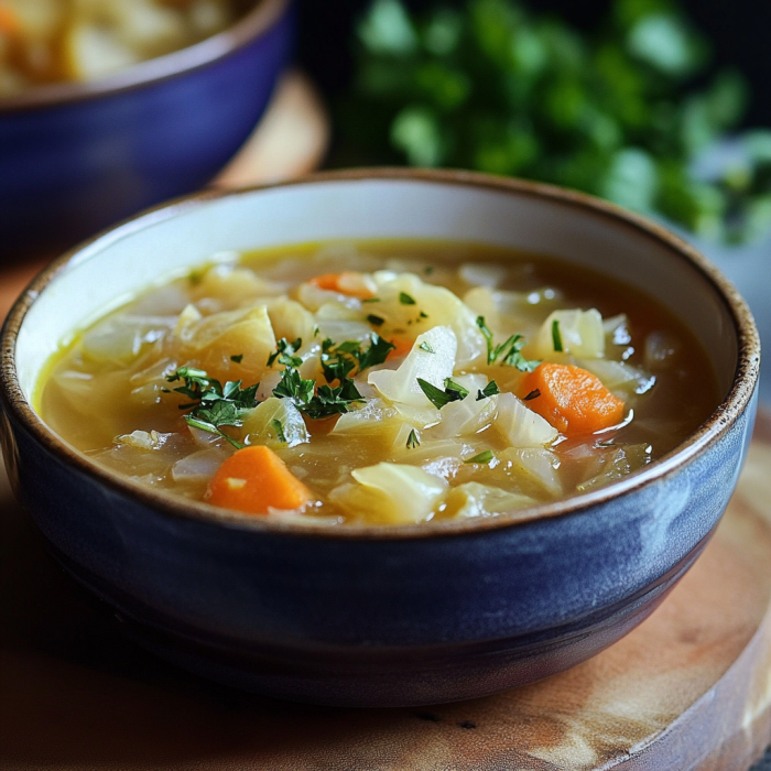 Sopa de repollo para perder peso