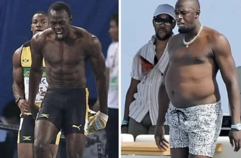 Usain Bolt’s Weight Gain Journey